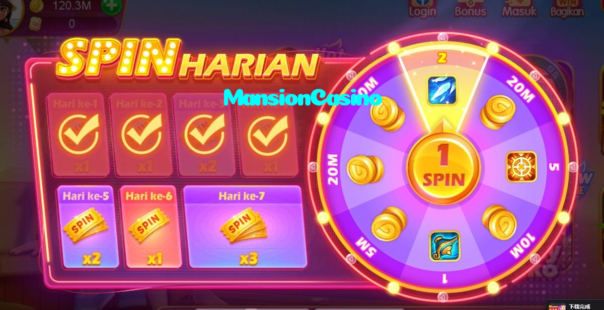 MansionCasino casino presented on mobile device in Pakistan with slots and live games
